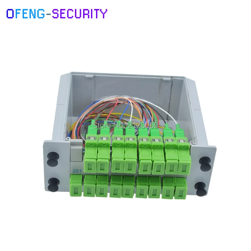 ABS SC APC 1x16 PLC волоконно-оптический сплиттер однорежимный с FTTH Оптический Сплиттер
