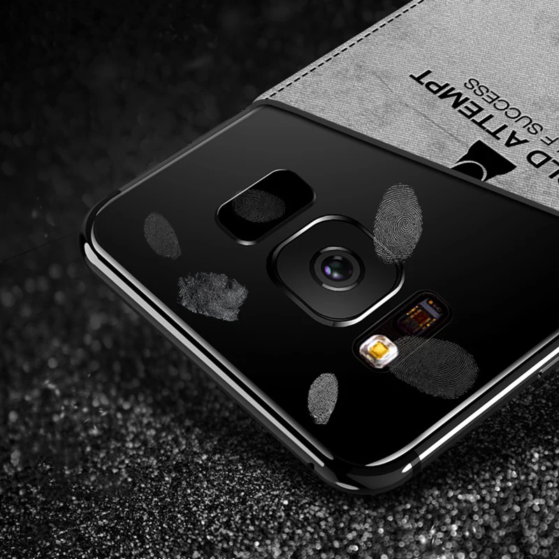 Deer Cloth Texture Case For Samsung Galaxy J6 J4 Plus J5 J7 J3 Pro J8 Back Cover Protective TPU Soft Edge Coque J6Plus J 6 |