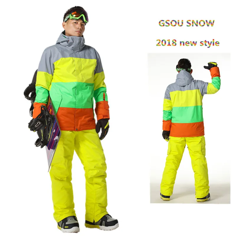 Мужской зимний костюм Gsou Snow -30