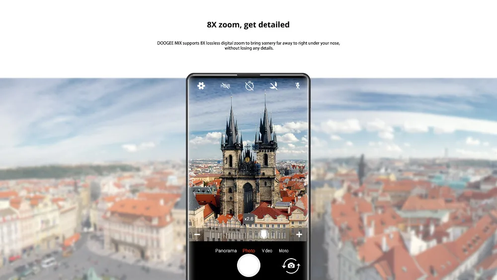 Оригинальный DOOGEE MIX 4G LTE Безель Безумный 5 ''Android 7 0 6 ГБ 64 Гб Восьмиядерный 16MP + 8MP