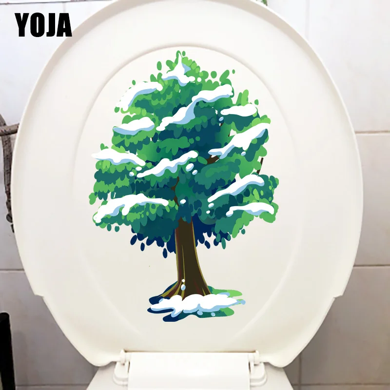 YOJA 15 1X21 6 см мультяшное растение большое дерево детский настенный стикер для