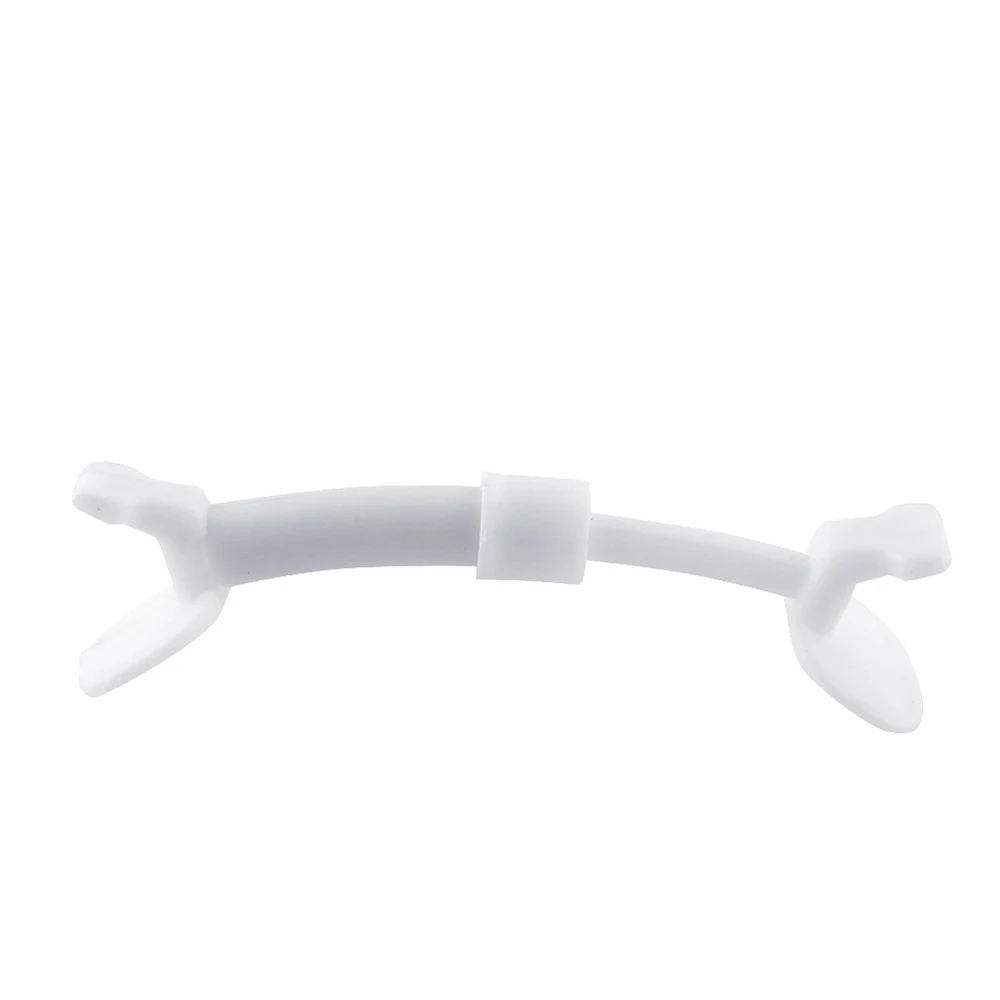 Белый 5pcs/pack New Smile Facial Muscle Exerciser Slim Mouth Piece Toning Toner Flex Face Smile - Цвет: Белый