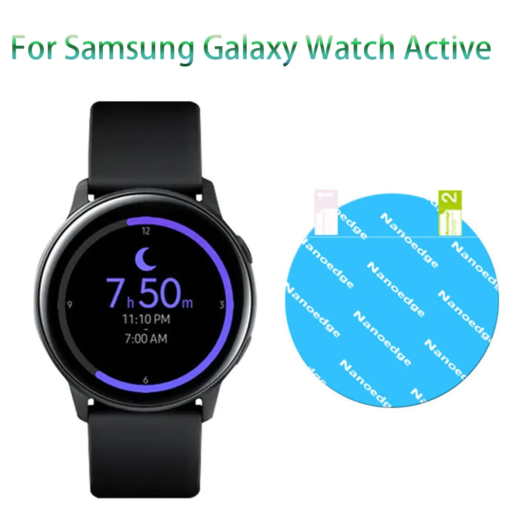 HD TPU фильм вода гель мягкая пленка для Samsung Galaxy Watch активные часы