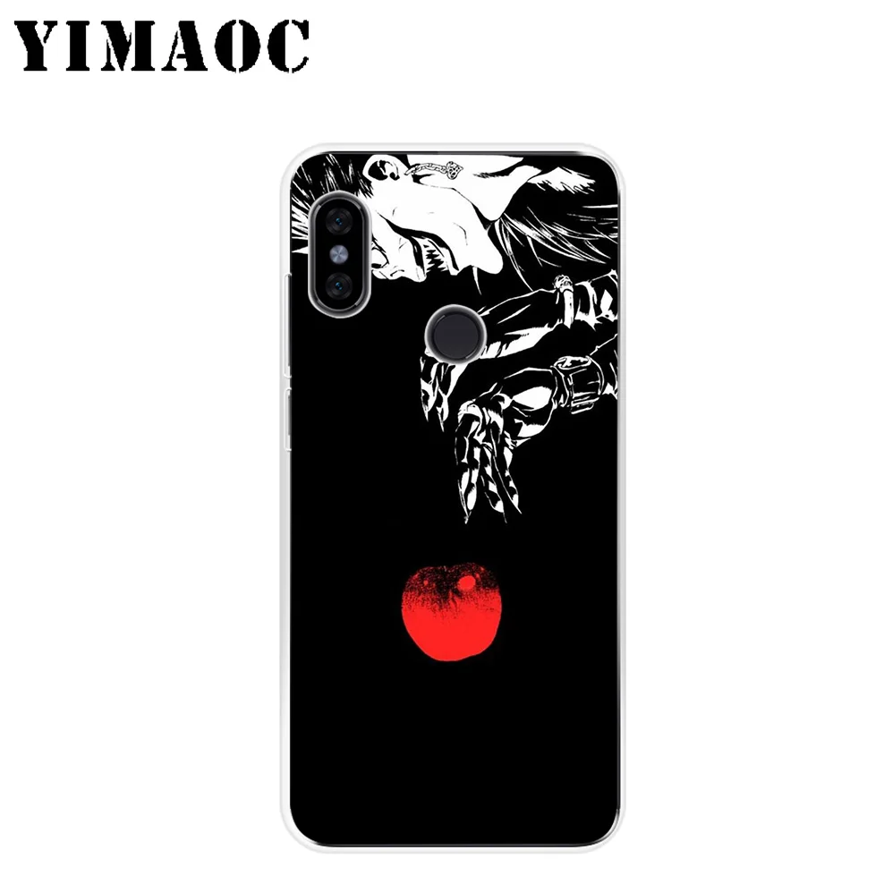 Мягкий силиконовый чехол YIMAOC Death Note для Xiaomi Redmi 6 6A 5A 5 S2 Puls 8 7 4X4 4A Pro Go |