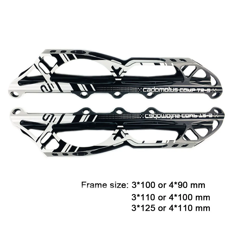 Рамка для роликов Comp TR-S 3*100& 4*90 мм/3*110& 4*100 мм/3*125& 4*110 мм 165-195 мм расстояние материя скорость Встроенный скейт DJ73