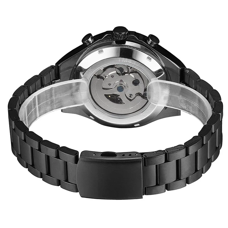 Классические мужские прозрачные часы в стиле стимпанк Montre Homme Ретро стиль