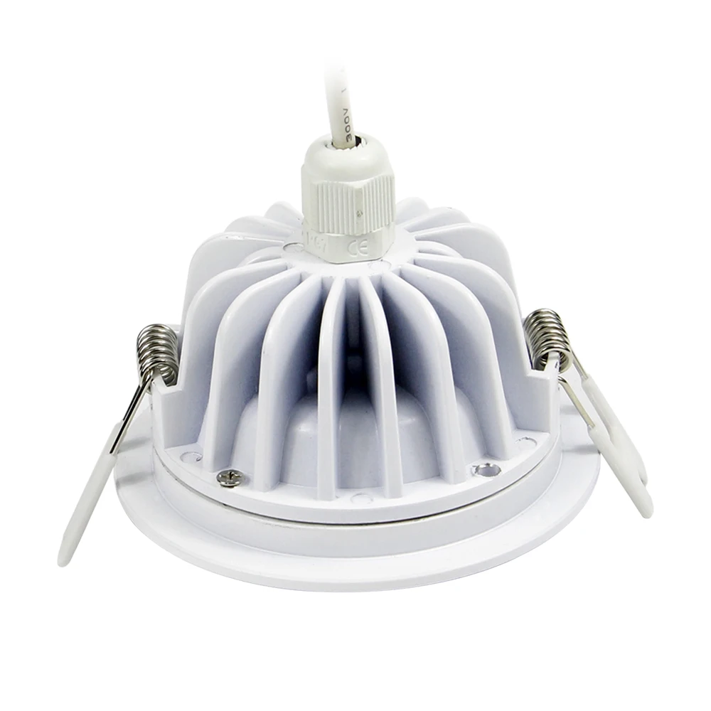 DBF-foco LED IP65 para baño, lámpara empotrable de techo, resistente al agua, 5W, 7W, 9W, 12W, 15W, 110V/220V, 4 Uds.
