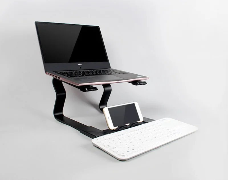 Многофункциональная охлаждающая подставка для ноутбука Macbook, увеличивающая высоту, вертикальный держатель для ноутбука 17 дюймов, держатель для ноутбука, планшета, телефона