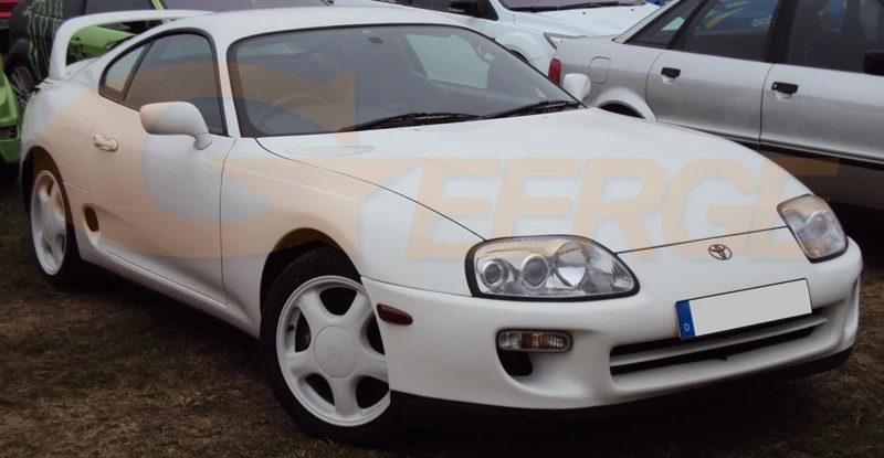 Для Тойота Супра MKIV A80 1993-2002 отличные ангельские глазки Ультра яркое освещение CCFL ангельские глазки комплект Halo Кольцо
