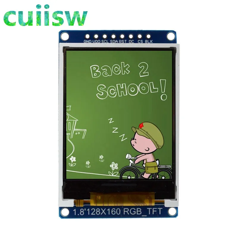 TFT дисплей 0 96 1 3 44 8 дюймов IPS 7P SPI HD 65K полноцветный ЖК модуль ST7735 / ST7789 Привод IC 80*160