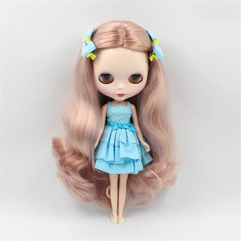 ICY Nude Blyth кукла Серия № BL22401049 светильник для волос золотой белый 1/6 bjd, jerryberry, licca, pullip