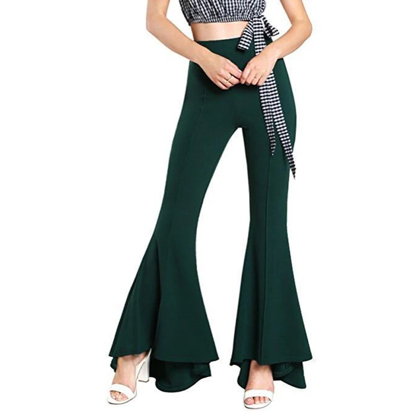 Женские брюки прямые широкие с высокой талией повседневные женские Pantalon Femme Calca