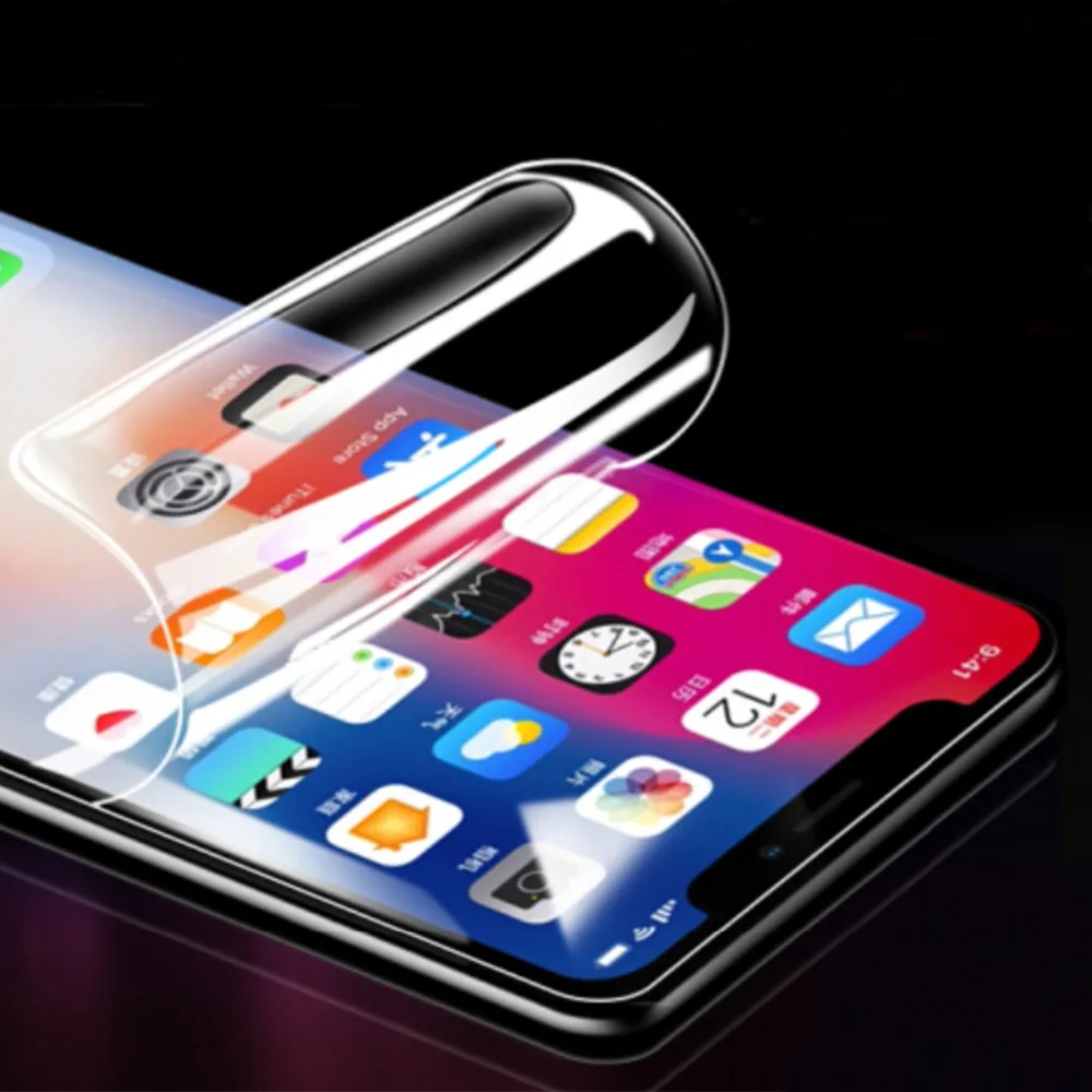 Гидрогелевая 3D Защитная пленка для Huawei Y9 Primie Y7 Y6 Y5 2019 защитная экрана гелевое