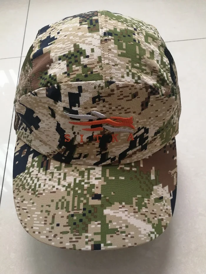 2019 Sitka мужская шапка Huting камуфляжная эластичная бейсбольная весенне летняя шляпа