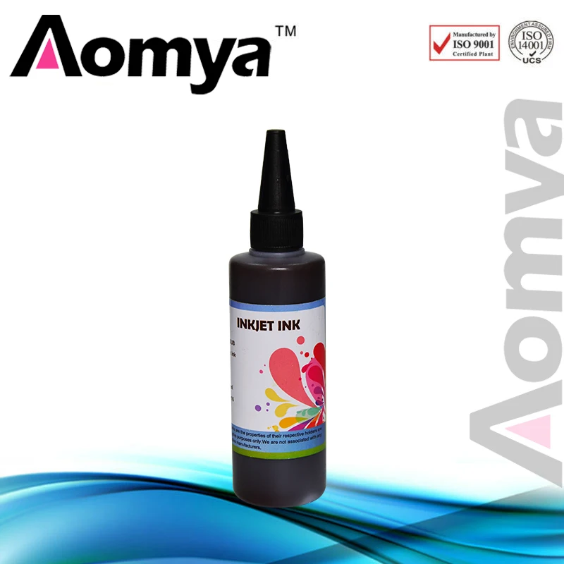 Оптовая продажа Aomya 6 цветов специализированные текстильные чернила для