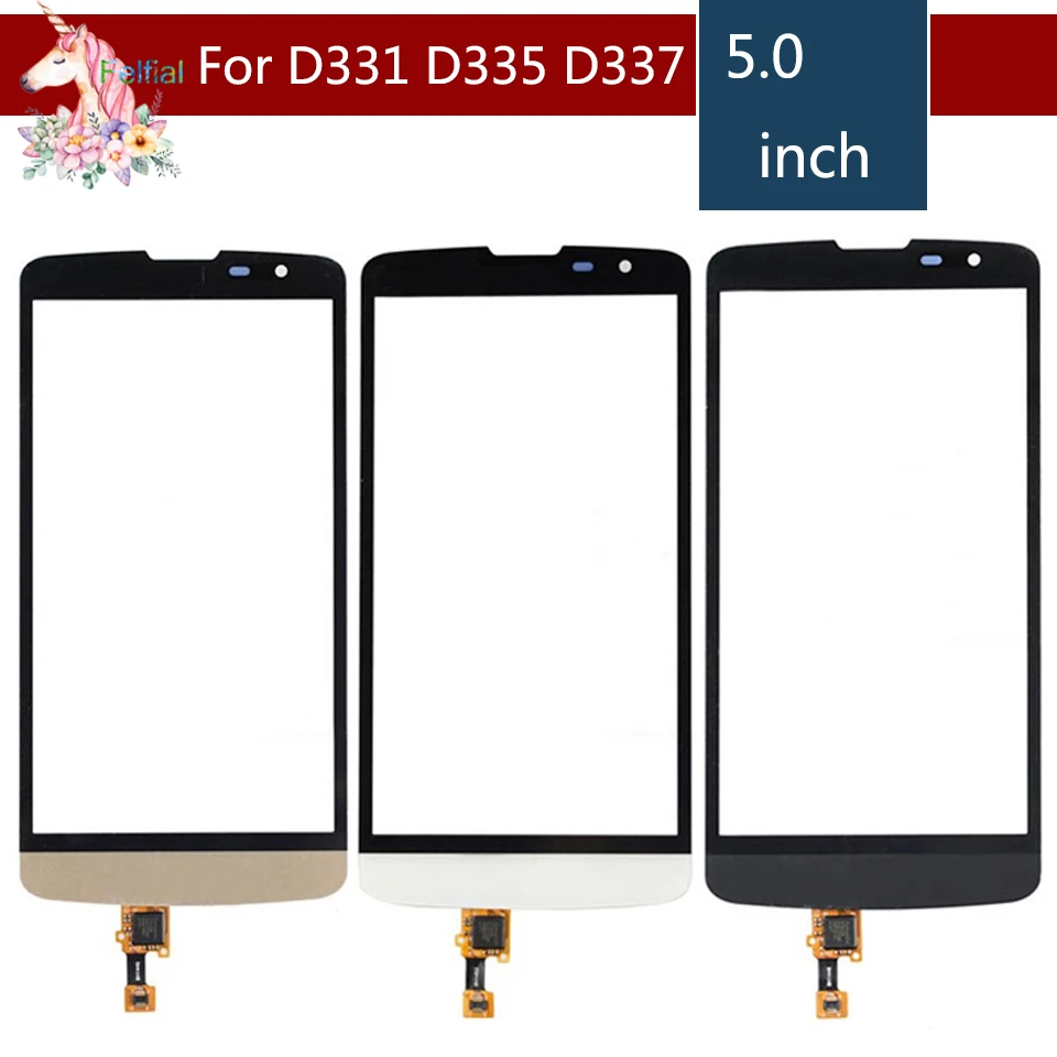 Высококачественный сенсорный экран 5 0 дюйма для LG L Bello D331 D335 D337 дигитайзер Датчик