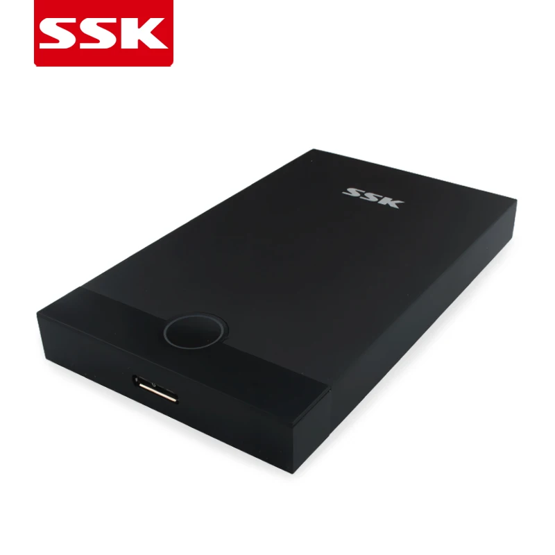 SSK алюминиевый сплав USB 3,0 HDD корпус 2,5 дюймов SATA USB HDD чехол жесткий диск коробка внешний жесткий диск USB жесткий диск Корпус SHE085