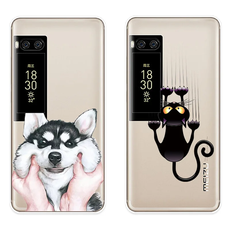 Мягкий силиконовый чехол для Meizu Pro 7, чехол s, 5,2 дюймов, Прозрачная силиконовая задняя крышка для телефона, для Meizu Pro 7 Plus, чехол Couqe