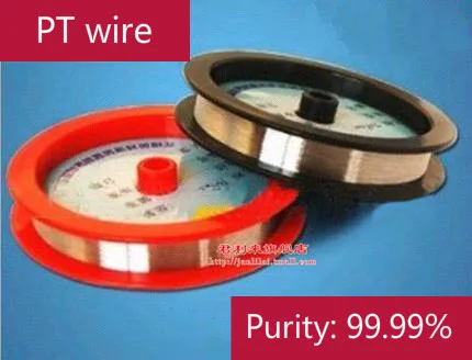 Платиновая проволока высокой чистоты Φ чистота: 99.99%.|electrolysis| |