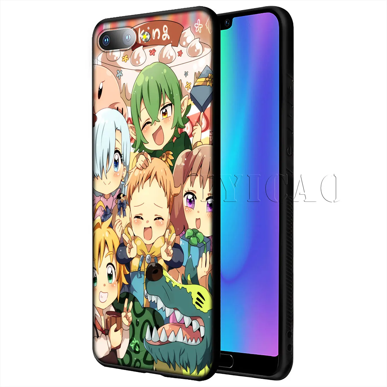Мягкий силиконовый чехол IYICAO для Huawei Y9 Y7 Y6 Prime 2019 Honor 20 8C 8X8 9 9X10 Lite 7C 7X 7A Pro |