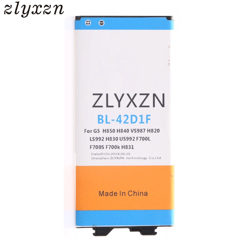 2018 новые 4550 мА/ч BL-42D1F Батарея для LG G5 H868 H860N H860 US992 F700L F700S H831 F700K H850 H830 H820 VS987 LS992 |