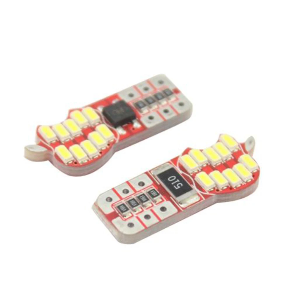 50 шт./лот 10 3014 LED 20 SMD CANBUS без ошибок 194 W5W 168 Автомобильная боковая клиновидная