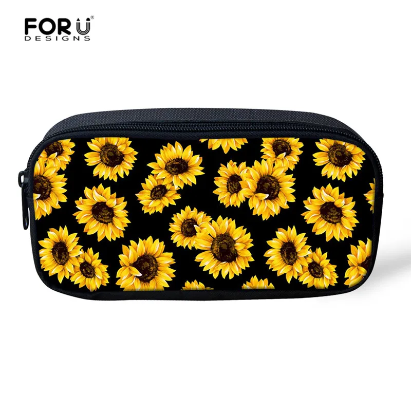 L5268K FORUDESIGNS/Милые Подсолнухи, легкие рюкзаки для девочек, школьные сумки, Набор детских книжных сумок, детский школьный рюкзак, mochila escolar - Цвет: L5268K