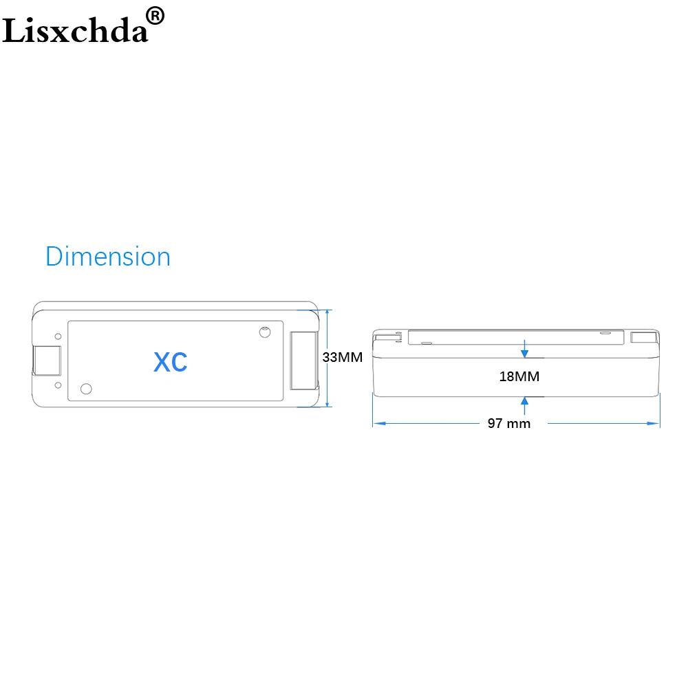 XC RGB главный контроллер dmx 5-24VDC вход DMX512 сигнал выход светодиодный R9 2 4G 27 ключ SPI