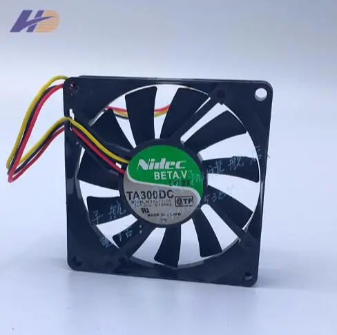 Трехпроводный охлаждающий вентилятор Nidec TA300DC M33411-16 80*80*15 24V 0.13AMP | Компьютеры и