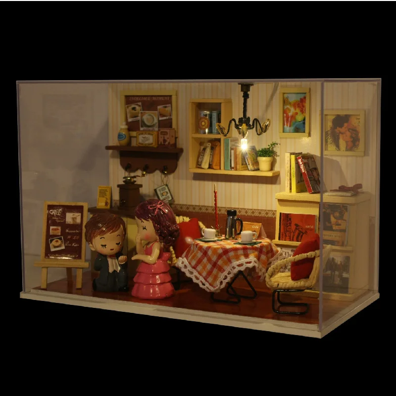 Мини домика для кукольного сделай сам набор моделей миниатюрных кукольных