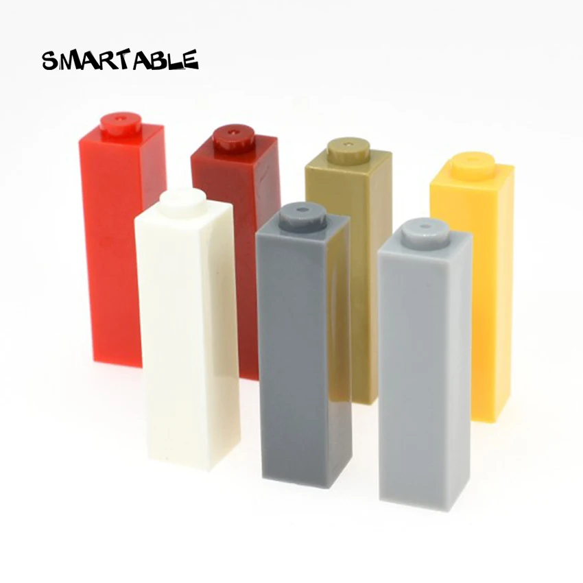 Конструктор Smartable 1x1x3, детали MOC, игрушки для детей, рождественский подарок, образовательный совместимый с основными брендами, 14716, 40 шт./лот