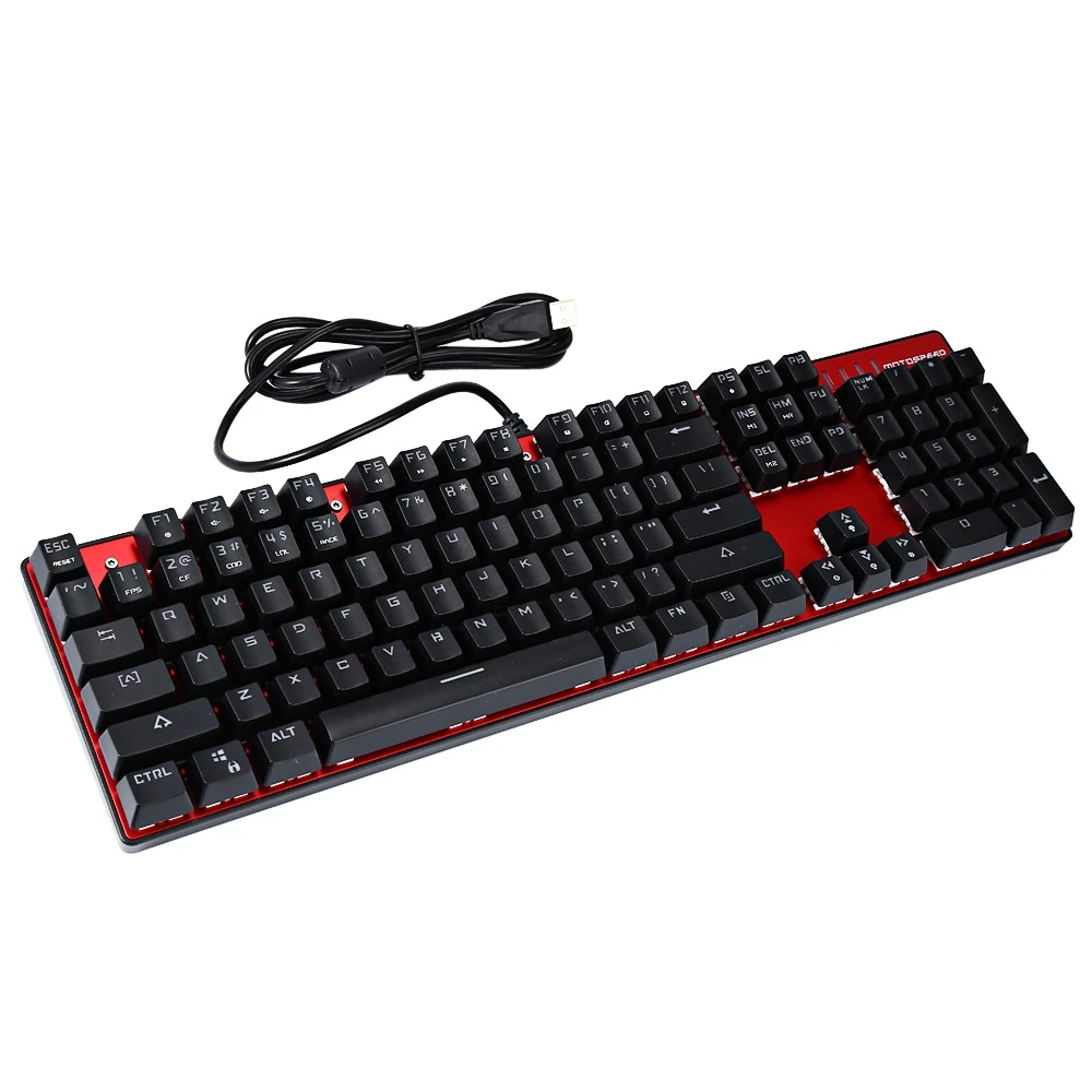 MOTOSPEED Inflictor CK104 Mechanical Gaming Keyboard USB English Virtual Humanized Wired With Multicolor Backlight | Компьютеры и офис