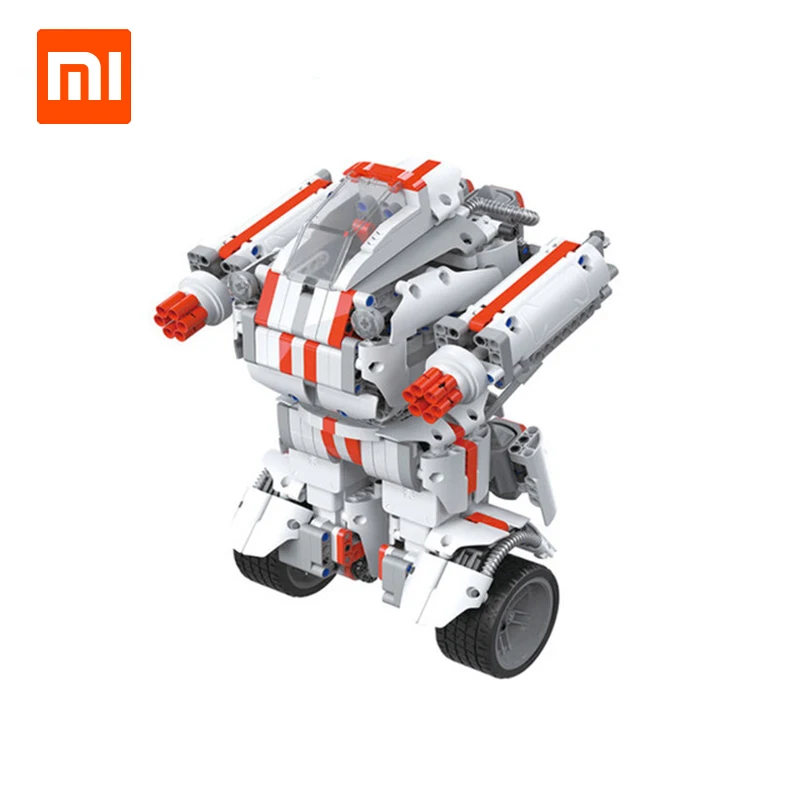 Xiaomi Mitu Building Block Robot Self balance system игрушка для детей с дистанционным управлением от