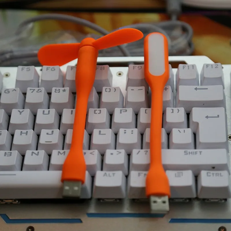 SIANCS Мини Гибкий сгибаемый USB вентилятор и USB светодиодный светильник, usb-гаджеты, ручной вентилятор, Ночной светильник для внешнего аккумулятора, ПК для ноутбука