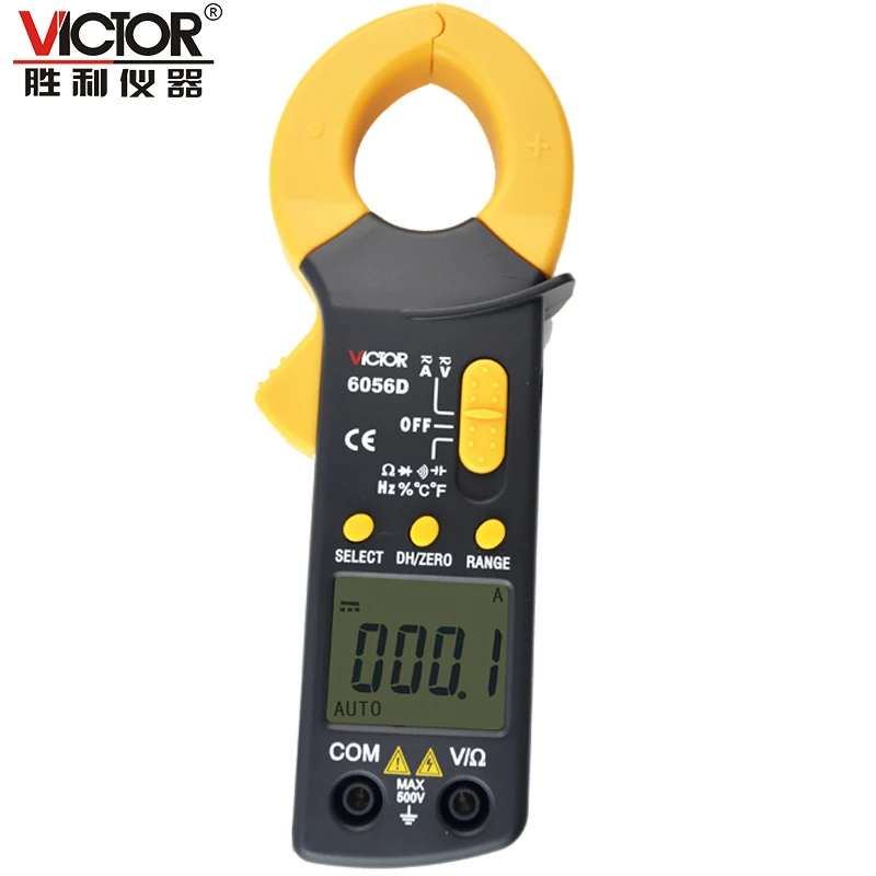 Клещи-мультиметр Victor VC6056D 600 А 32 мм с черной сумкой | Инструменты