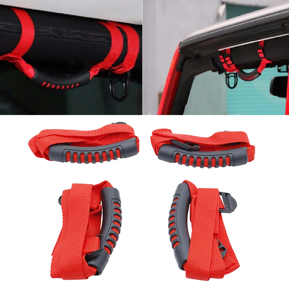 2/4 двери рулон бар захватные ручки для Аксессуары Jeep Wrangler YJ TJ JK JL Спорт Sahara Freedom
