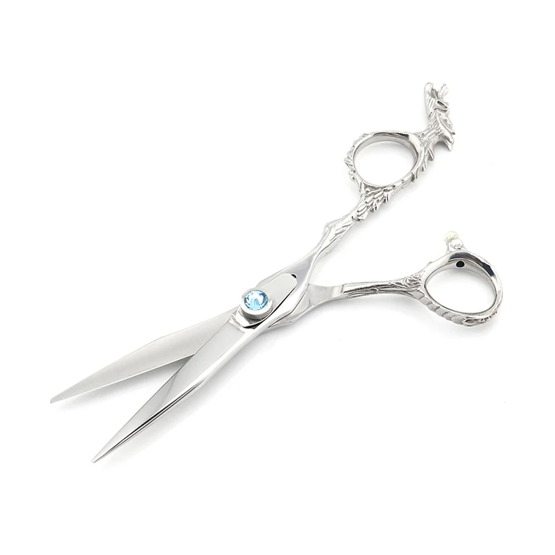 Профессиональные Парикмахерские ножницы 6 дюймов настоящие японские 440C с ручкой