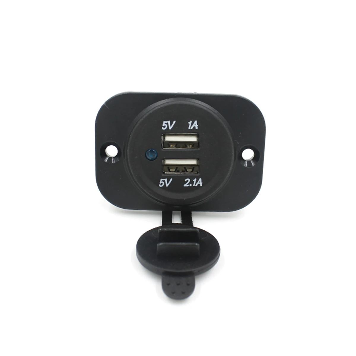

Автомобильное зарядное устройство с двумя USB-портами, 12-24 В, 3,1 А