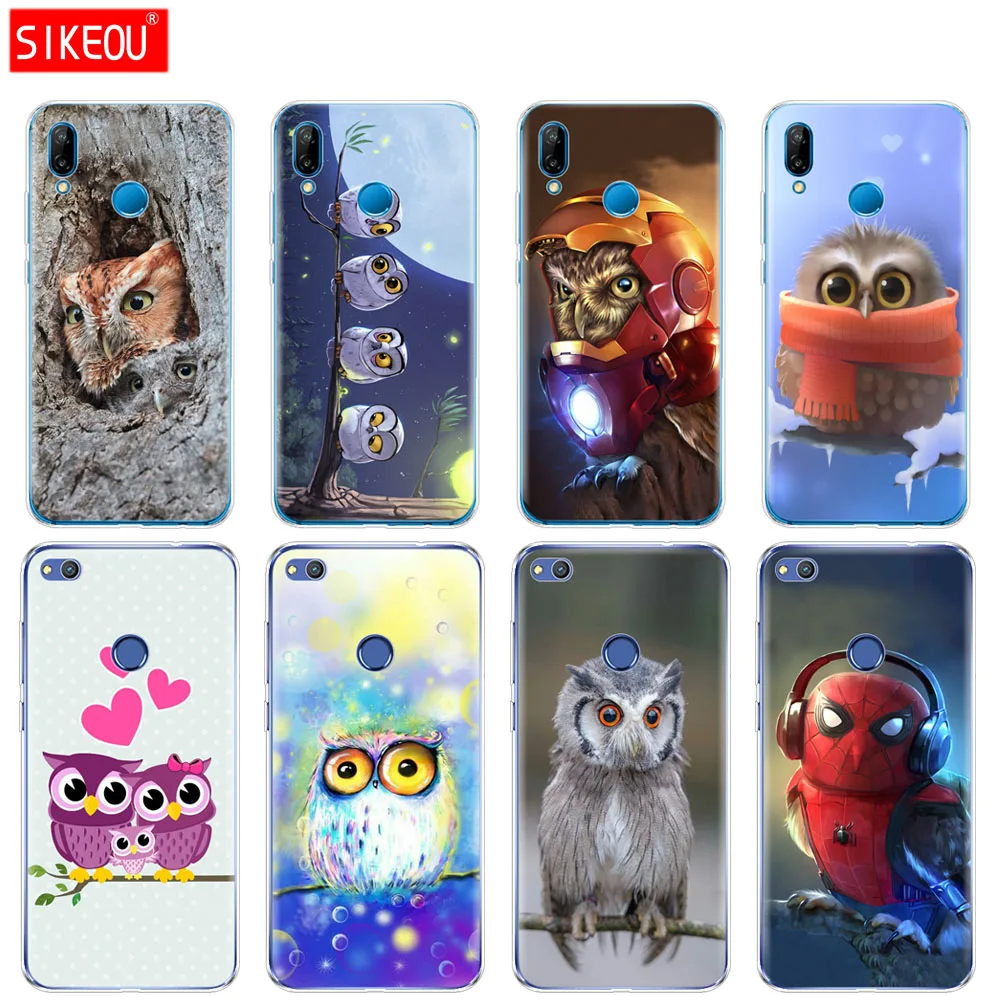 Силиконовый чехол для телефона Huawei P20 P7 P8 P9 P10 Lite Plus Pro 2017 p smart 2018 милый мультяшный