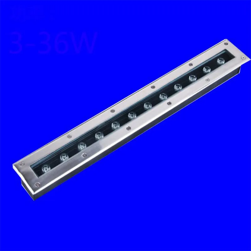 LED подземный свет 9 Вт 12 18 Наружное освещение Led шаг света водонепроницаемый IP68 RGB