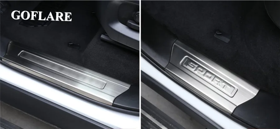 Светодиодные Автомобильные пороги для Range Rover L405 Range Rover Sport L494- аксессуары с подсветкой пороги