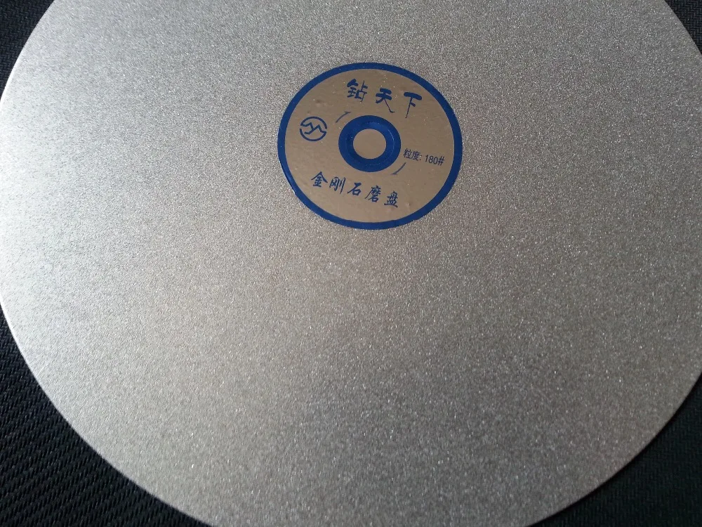 Зернистость 180 Алмазное покрытие 8 дюймов плоский круговой шлифовальный круг