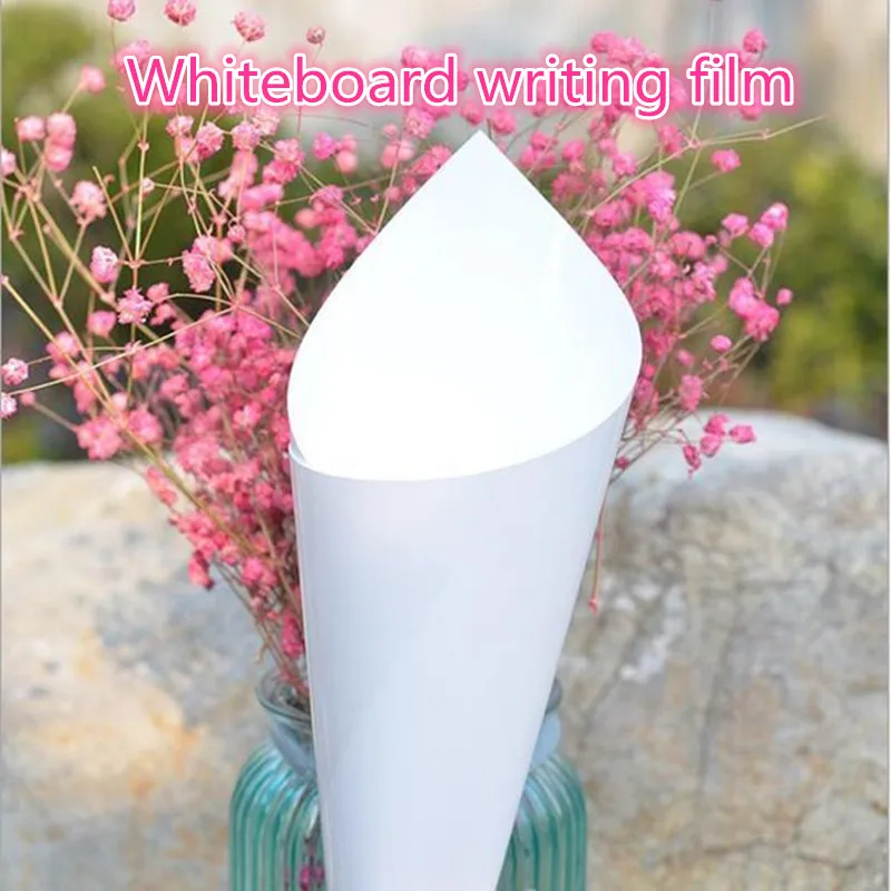 HOHOFILM 100cmx500cm White Writing Film sticker on Glossurface Doors tables Chalkboards Whiteboards Removable Vinyl | Дом и сад