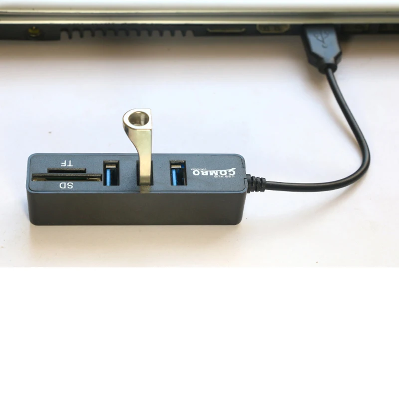 USB разветвитель для компьютера ноутбука 2 0 дюйма|Картридеры| |