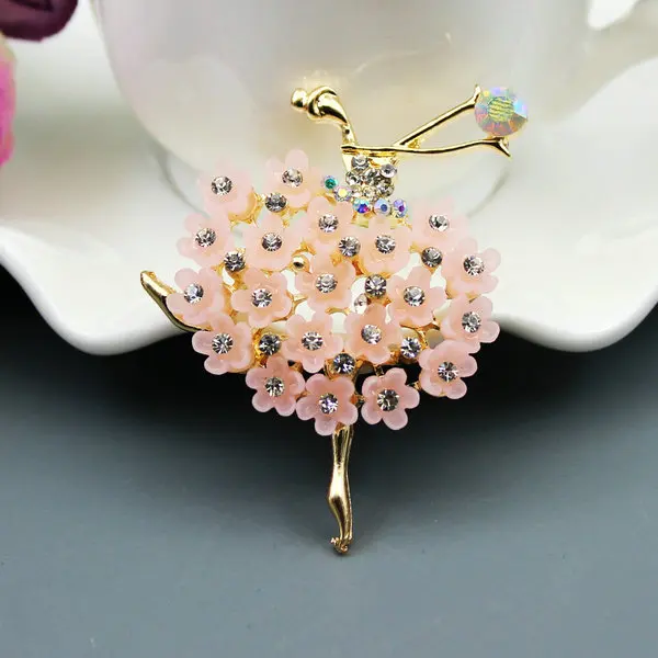 Хороший чехол для телефона DIY алмаз цветок платье розовый кристалл Танец балета