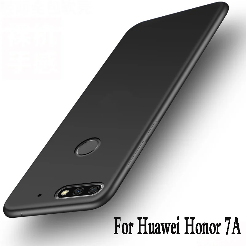 Силиконовый Мягкий Роскошный чехол для Huawei honor 7A play защитный на мобильный телефон