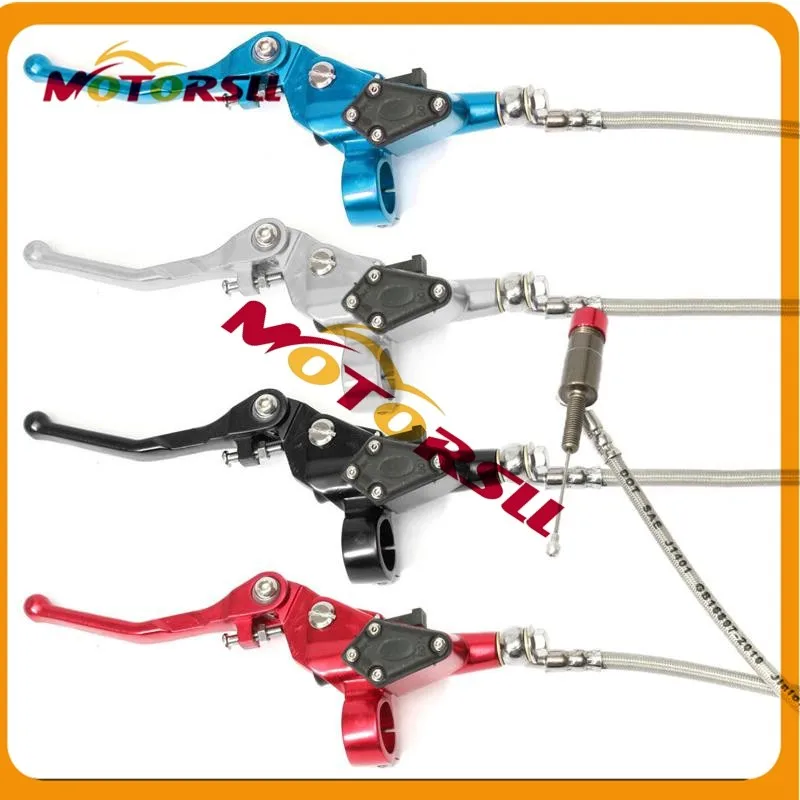 

Hydraulic clutch lever master cylinder for dirt bike pit bike motocross use silver colour free shipping 1200MM
