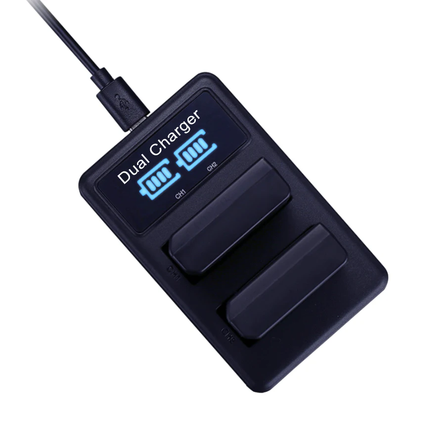 Двойное светодиодный устройство USB SANGER для фотоаппарата Nikon P7800 P7100 D5300 D5200 D3200 D3300