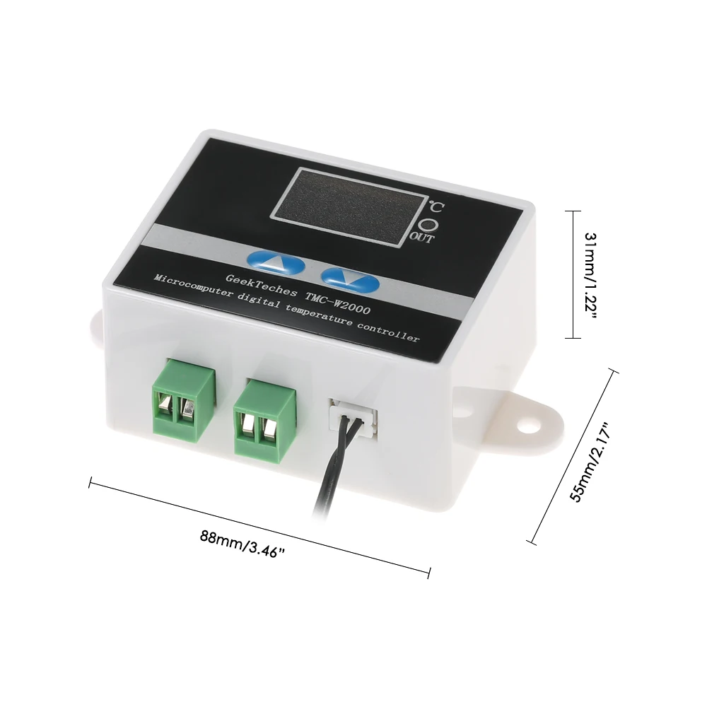 Цифровой терморегулятор с ЖК дисплеем 1500 Вт|thermostat thermocouple|digital temperature controllertemperature