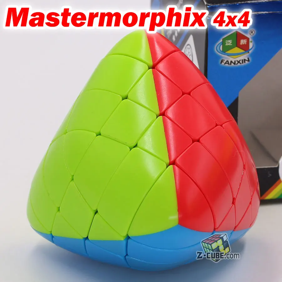 Mastermorphix 4X4 Волшебный куб головоломка FanXin булочки брелок мини хлеб Mastermorphix горячее колесо трансформаторы Пирамида Фишер skew X megamin gear cube - Цвет: Mastermorphix 4X4